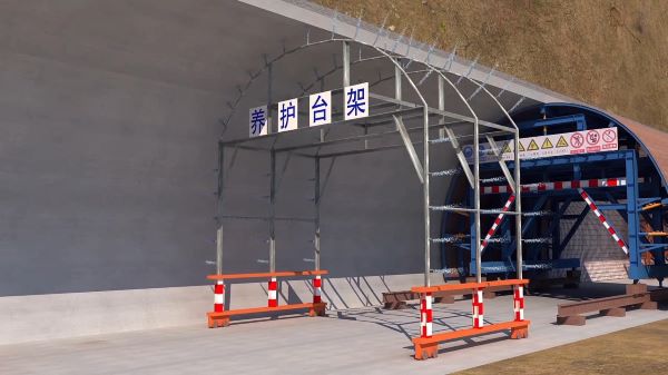固原地区隧道施工动画制作公司 - 隧道施工工艺和施工方法 - 隧道施工汇报动画视频 - bim 工程施工动画